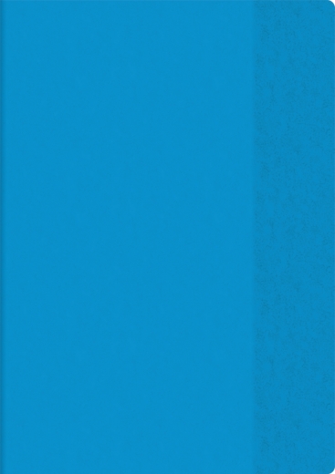 Hefthülle blau