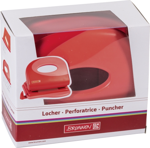 Locher Soft-Touch Colour Code red