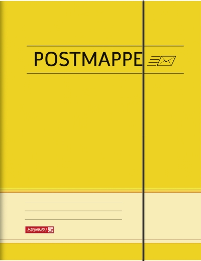 Postmappe gelb