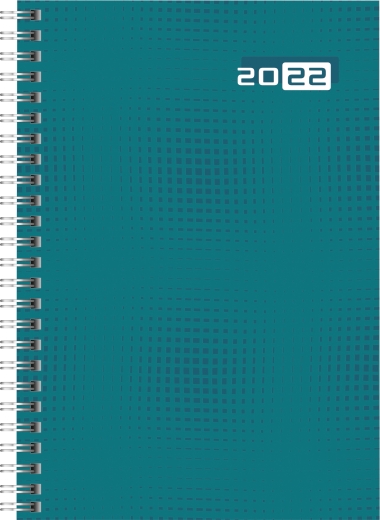 Wochenkalender Buchkalender 2022 Blattgröße 14,8 x 20,8 cm