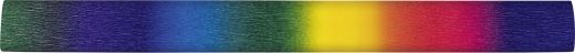 Regenbogen-Krepp 50 x 250 cm