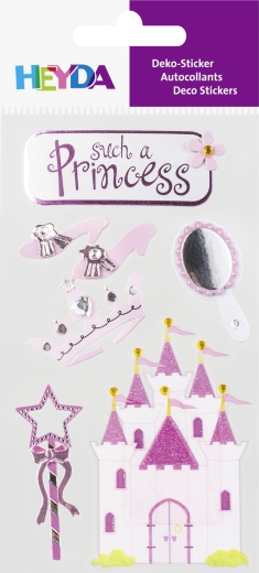 Stick-Ons-Mix Prinzessin 7,5 x 16,5 cm