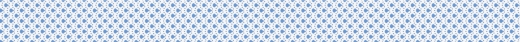 Deko Tapes Mini Blumen jede Rolle 3 m x 12 mm blau