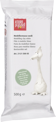 Modelliermasse weiß