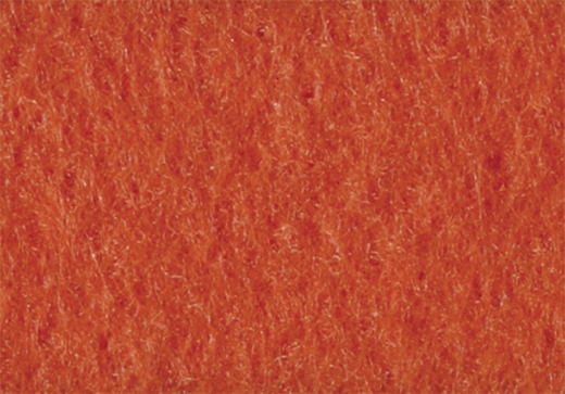 Polyesterfilz 30 x 45 x 0,3 cm orange