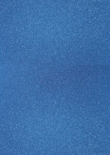 Glitterkarton A4 pfauenblau