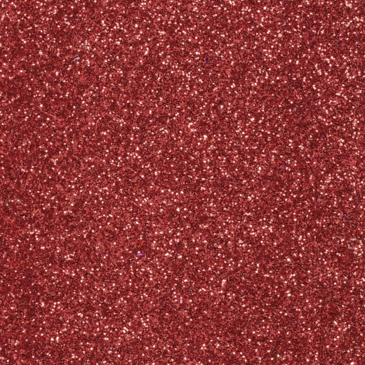 Moosgummi CreaSoft Glitter 20 x 30 x 0,2 cm rot