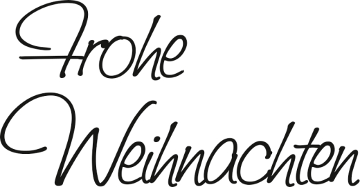 Stempel Weihnachten Frohe Weihnachten