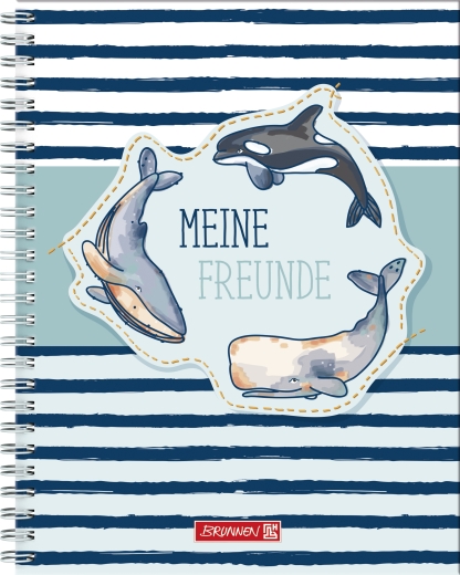 Freundebuch Happy Ocean 16,5 x 20 cm