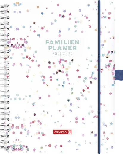 Familienplaner Schülerkalender 2021/2022 Blattgröße 14,8 x 21 cm, Buchgröße 15 x 23 cm