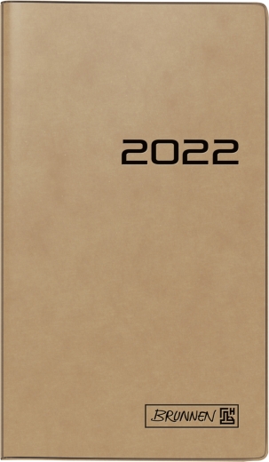 Wochenkalender Taschenkalender 2022 Blattgröße 8,7 x 15,3 cm