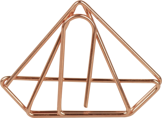 Büro Clips Gold  ca. 3 cm rosegold