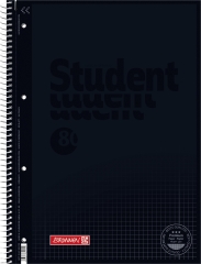 Collegeblock Premium Student Colour Code A4 kariert, mit Randlinie innen und außen, Lin. 28 Deckblat