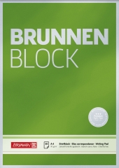 Briefblock Premium BRUNNEN-Block A4 unliniert