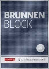 Briefblock Premium BRUNNEN-Block A4 kariert