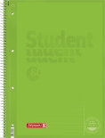 Collegeblock Premium Student Colour Code A4 liniert, mit Rand, Lin. 25 Deckblatt: kiwi