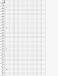 Collegeblock Premium Student Colour Code A4 kariert, mit Rand, Lin. 26 Deckblatt: onyx
