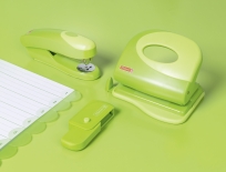 Heftgerät Soft-Touch Colour Code kiwi