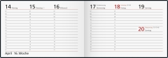 Wochenkalender Taschenkalender 2022 Blattgröße 15,2 x 10,2 cm