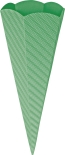 Schultüten-Zuschnitt 41 cm grün