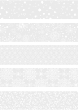 Transparentpapier-Set Weihnachten A4 weiß