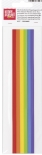 Wachsplatten-Sortiment 200 mm Ø 2 mm regenbogen
