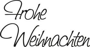 Stempel Weihnachten Frohe Weihnachten