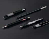 Füller Colour Code Länge: 13 cm onyx, kombiniert mit klar, transparent