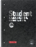 Collegeblock Premium Student FACT!plus A4 kariert, mit Randlinie innen und außen, Lin. 28 Deckblatt: