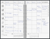 Familienplaner Schülerkalender 2021/2022 Blattgröße 14,8 x 21 cm, Buchgröße 15 x 23 cm