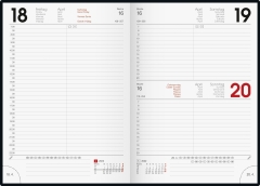 Tageskalender Buchkalender 2022 Blattgröße 14,5 x 20,6 cm