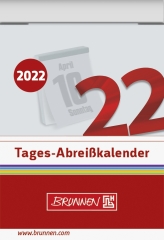 Tageskalender Wandkalender 2022 40 x 58 mm, Schlitzweite 22 mm