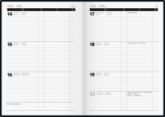Wochenkalender Buchkalender 2022 Blattgröße 14,8 x 20,8 cm A5