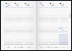 Wochenkalender Buchkalender 2022 Blattgröße 14,8 x 20,5 cm